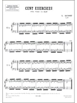 100 Exercices Pour Poser la Main Opus 17 - Louis Benoît - Partition